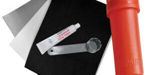 itm_74705-300×300 Photography darkroom kit with sheets, developing tank, chemical tube, and tool. Essential for film developing process.